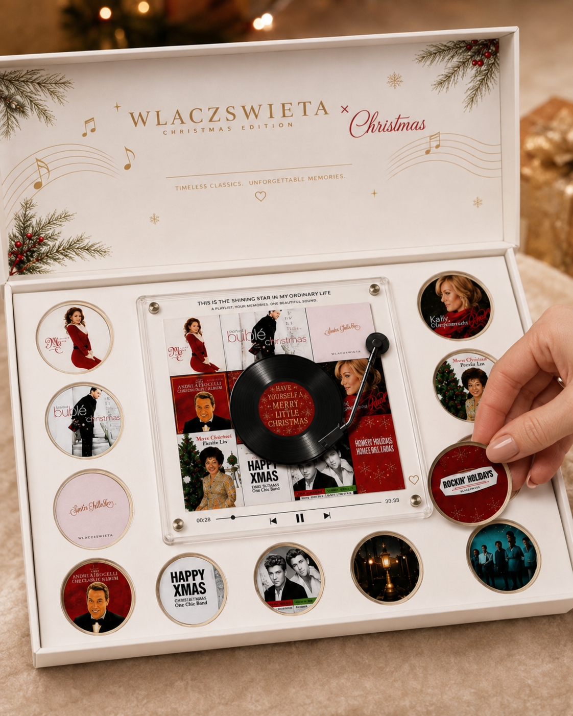 VINYL MAGNES NA LODÓWKĘ 🎵 — zdjęcie 1